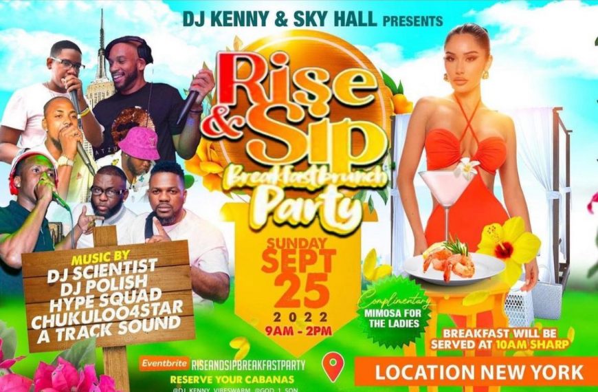 RISE N SIP(BRUNCH PARTY) SEPTEMBER 25,2022